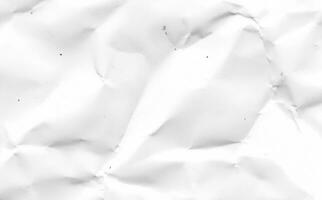 foto branco amassado papel textura fundo Projeto espaço branco tom