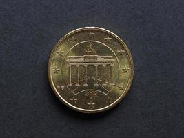 moeda de cinquenta centavos de euro