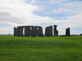 monumento stonehenge em amesbury foto