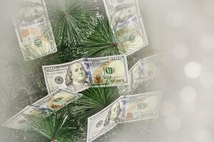 financeiro Natal árvore foto