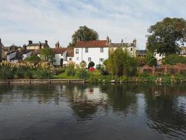 River Cam em Cambridge foto
