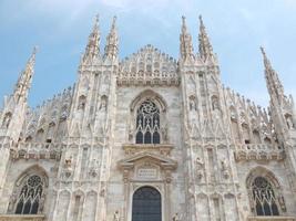 catedral duomo di milano milão foto