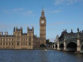 casas do parlamento em Londres