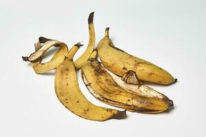 banana cascas ou banana pele foto