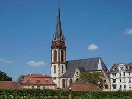 igreja de st elizabeth em darmstadt foto