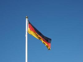 bandeira alemã da alemanha foto