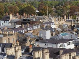 vista aérea de Cambridge foto