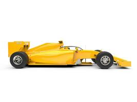 amarelo Esportes raça super velozes carro - lado Visão foto
