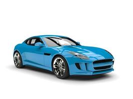 brilhante azul moderno luxo Esportes carro foto