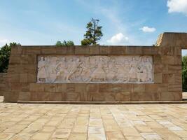 segundo mundo guerra revolução monumento, Belgrado, Sérvia foto