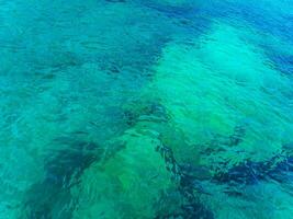 profundo limpar \ limpo azul mar água foto