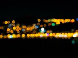 cidade luzes - legal bokeh efeito foto