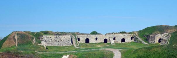 medieval ruínas do banco do fortaleza foto