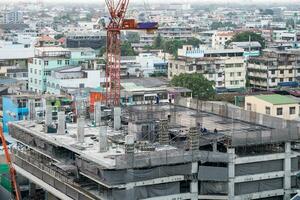 construção indústria trabalhador e construção foto