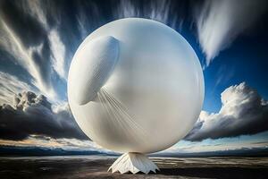 clima balão. neural rede ai gerado foto