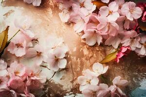 lindo cereja Flor sakura. neural rede ai gerado foto