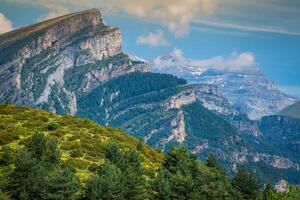 desfiladeiro de anisclo dentro parque nacional ordesa y monte perdido, Espanha foto