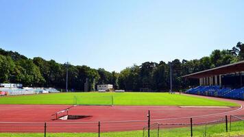 swinoujscie, Polônia. 15 agosto 2023. futebol futebol jogos tom. municipal estádio. foto