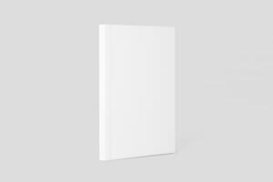 capa mole livro cobrir branco em branco 3d Renderização brincar foto