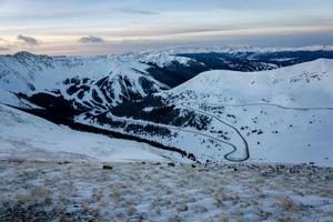 colorado ski country - loveland pass foto