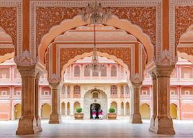 palácio da cidade de jaipur na cidade de jaipur foto