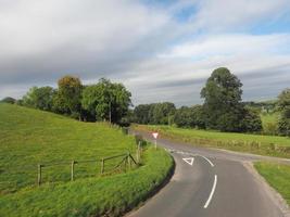 panorama do país inglês em salisbury foto