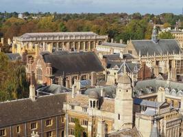 vista aérea de Cambridge foto