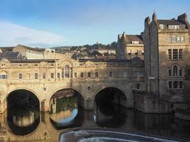 ponte pulteney em banho foto