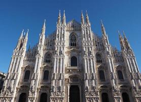 catedral duomo di milano milão foto