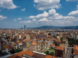 vista aérea de turin foto