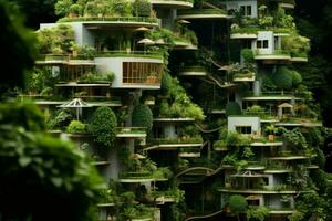 grande arquitetura cidade escala. gerar ai foto