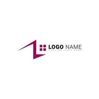 vetor logotipo Projeto modelo elemento para construção arquitetura construção logotipos.moderno casa real Estado logo.construção real Estado logotipo design.z carta real Estado logotipo foto