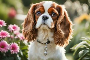 fotos do popular cachorros raça. ai generativo