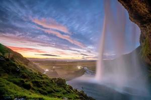 bela paisagem da Islândia, paisagem natural da Islândia
