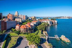 horizonte de kirribilli em Sydney foto