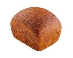 pão do orgânico pão em branco fundo foto