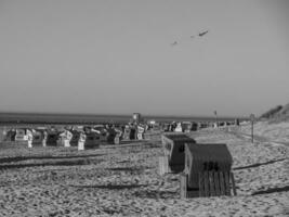 a de praia do langoog foto