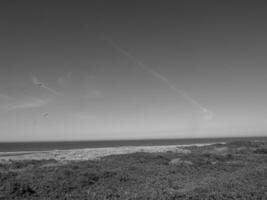 a de praia do langoog foto