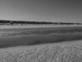 a de praia do langoog foto