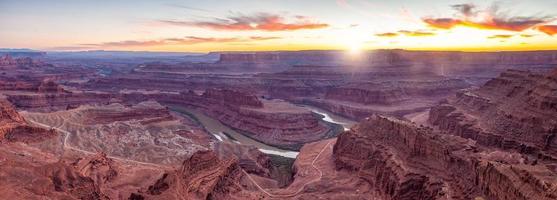 Dead Horse Point Parque Estadual Horizonte Natural em Utah foto