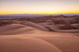 grande parque nacional de dunas de areia no colorado