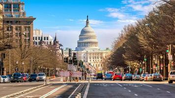 edifício do capitólio dos estados unidos dc foto