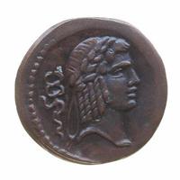 moeda romana antiga foto