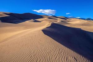 grande parque nacional de dunas de areia no colorado foto