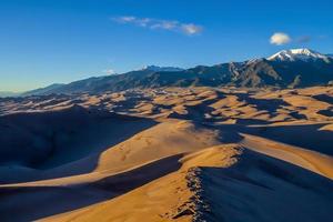 grande parque nacional de dunas de areia no colorado foto