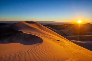 grande parque nacional de dunas de areia no colorado foto