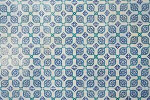 a turco cerâmico azulejos a partir de eyupsultão mesquita, Istambul foto