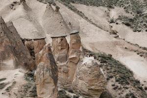 chaminés de fadas na capadócia, Turquia, paisagem de chaminés de fadas foto