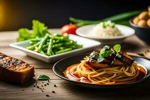 a melhor alimentos para comer para peso perda. gerado por IA foto