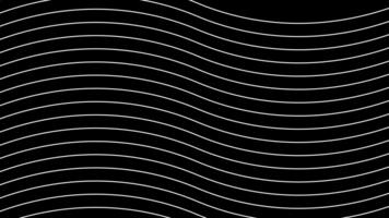 ilustração do abstrato linha linha simples movimento dinâmico background.animation do dinâmico Preto e branco transição textura padrão.motion gráfico linhas desenhando e padrões sombreamento.mínimo listrado. foto